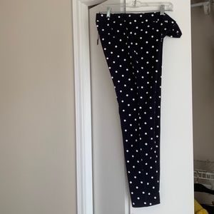 Banana Republic Avery pant in polka dot.